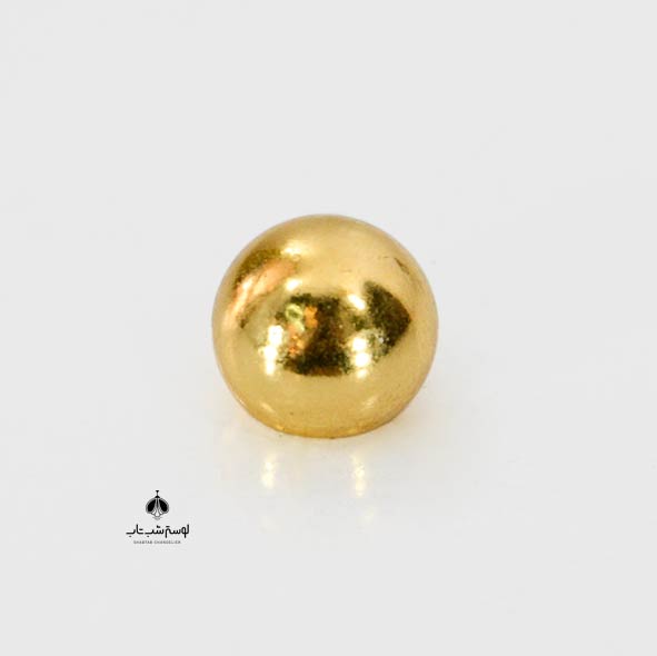 10-marble gold end cap ته بست 10 تیله ای کروم