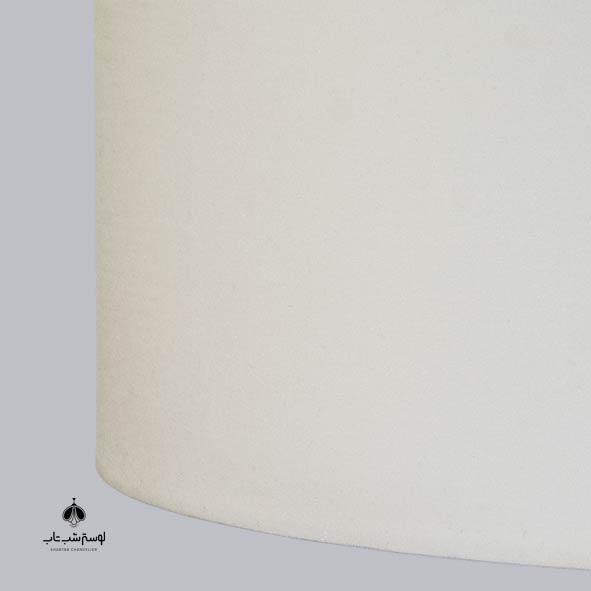 کلاهک آباژور سفید بزرگ قطر 45 cm