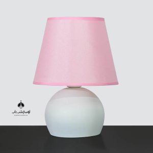 آرتا آباژور گرد سفید با شید صورتی