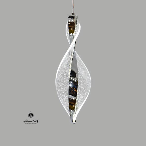 PNC Modern Single-branch Pendant 2845/1 Chrome PNC آویز مدرن تک شاخه 2845/1 کروم