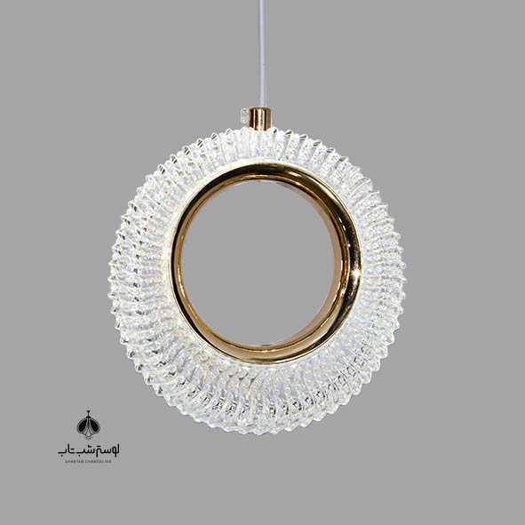 PNC Modern LED Pendant A1/1 Gold PNC آویز مدرن ال ای دی A1/1 طلایی