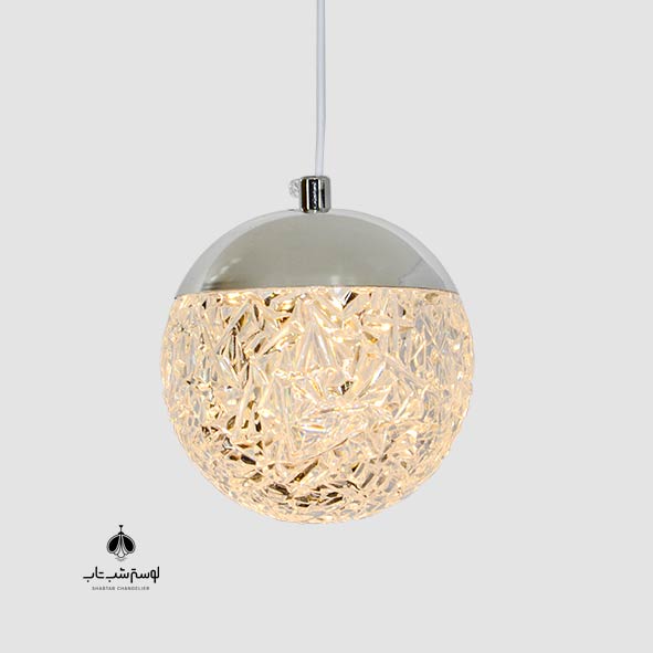 PNC Modern LED Pendant C12/1 Chrome PNC آویز مدرن ال ای دی C12/1 کروم