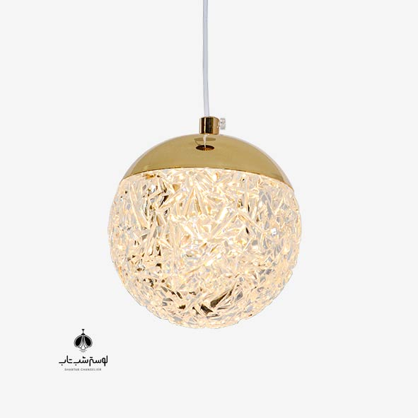 PNC Modern LED Pendant C12/1 Gold PNC آویز مدرن ال ای دی C12/1 طلایی