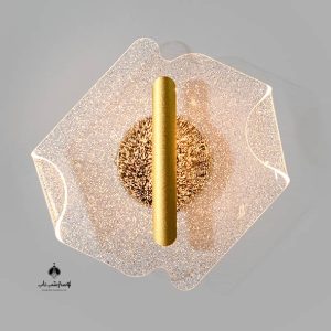 pnc دیوارکوب مدرن ال ای دی 8009 طلایی