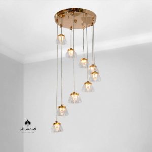 PNC لوستر آویز مدرن ال ای دی 103/9