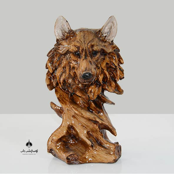 FRZ Wolf Head Statue FRZ مجسمه کله گرگ