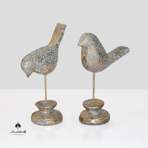 FRZ استند مرغ آمین طوسی طلایی