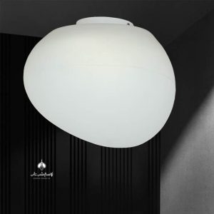 Liin لوستر سقفی مینیمال 36 سانت تخم مرغی